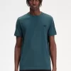 Camiseta Ringer con cinta en contraste para hombre