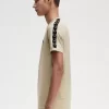 Camiseta Ringer con cinta en contraste para hombre
