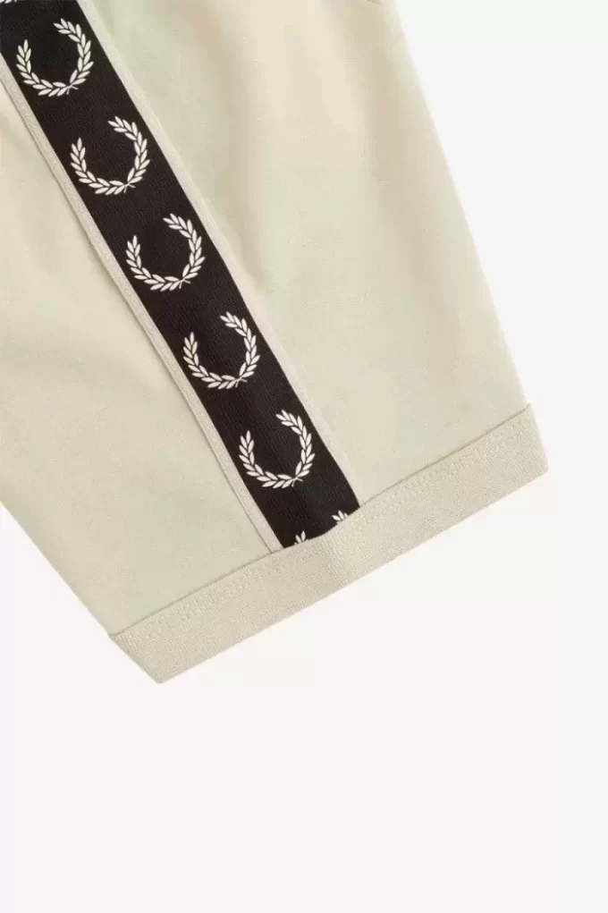 Camiseta Ringer con cinta en contraste para hombre