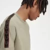 Camiseta Ringer con cinta en contraste para hombre