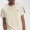 Camiseta Ringer con cinta en contraste para hombre