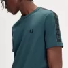 Camiseta Ringer con cinta en contraste para hombre