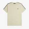 Camiseta Ringer con cinta en contraste para hombre
