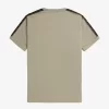 Camiseta Ringer con cinta en contraste para hombre