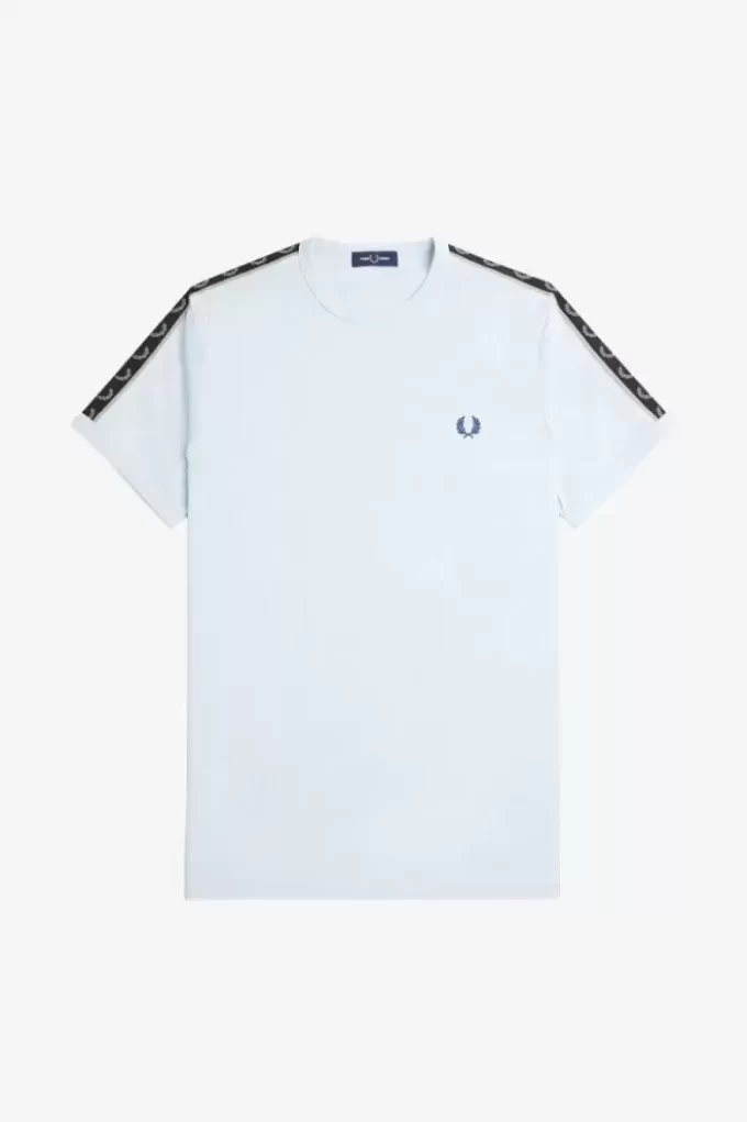 Camiseta Ringer con cinta en contraste para hombre