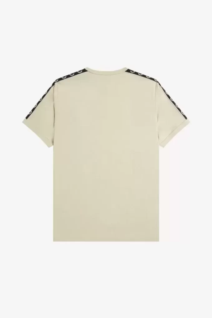 Camiseta Ringer con cinta en contraste para hombre