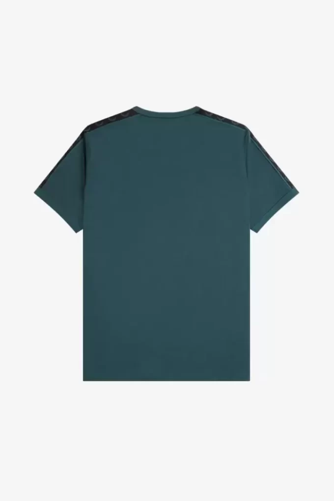 Camiseta Ringer con cinta en contraste para hombre