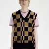 Camiseta sin mangas con diseño de cuadros Glitch para hombre Camiseta sin mangas con diseño de cuadros Glitch para hombre