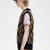 Camiseta sin mangas con diseño de cuadros Glitch para hombre Camiseta sin mangas con diseño de cuadros Glitch para hombre