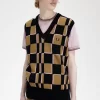 Camiseta sin mangas con diseño de cuadros Glitch para hombre Camiseta sin mangas con diseño de cuadros Glitch para hombre