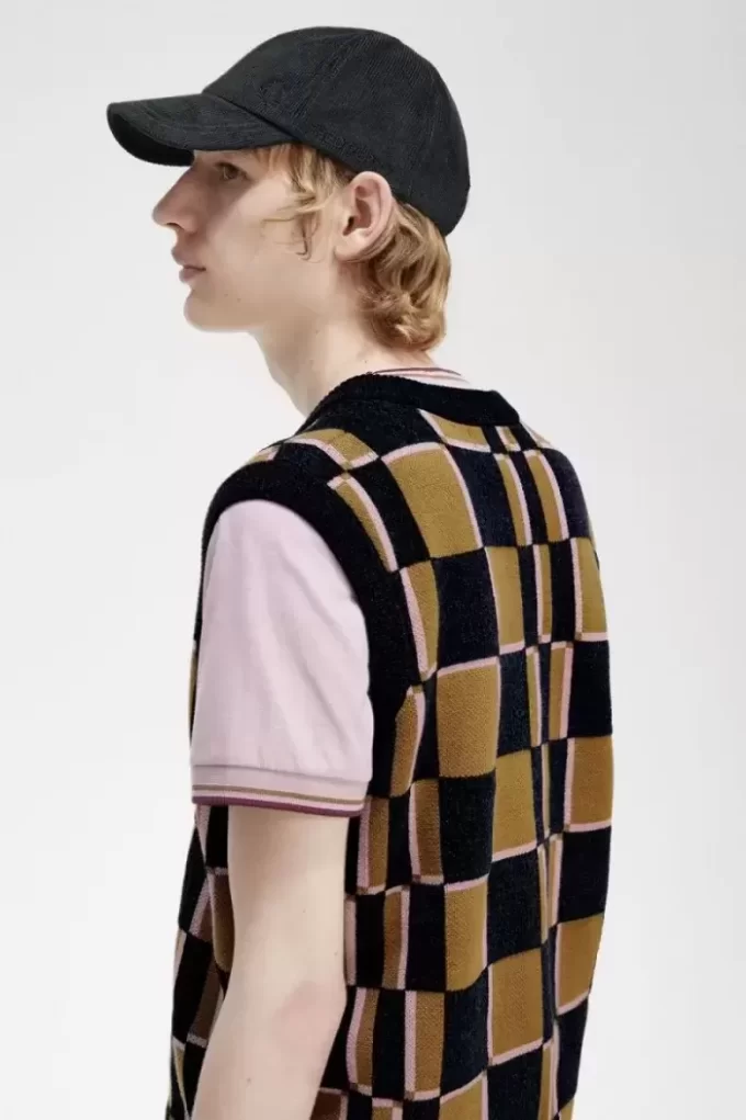 Camiseta sin mangas con diseño de cuadros Glitch para hombre Camiseta sin mangas con diseño de cuadros Glitch para hombre