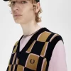 Camiseta sin mangas con diseño de cuadros Glitch para hombre Camiseta sin mangas con diseño de cuadros Glitch para hombre