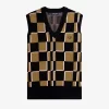 Camiseta sin mangas con diseño de cuadros Glitch para hombre Camiseta sin mangas con diseño de cuadros Glitch para hombre