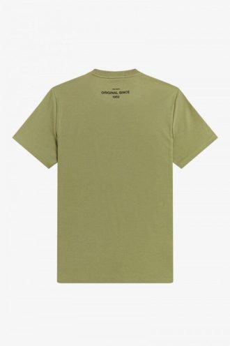Camisetas con corona de laurel flocada