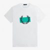 Camisetas con estampado de corona de laurel