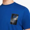 Camisetas con parche estampado en el pecho