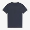 Camisetas con ribetes gemelos Camisetas con ribetes gemelos