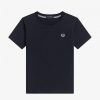 Camisetas de cuello redondo de Fred Perry Camisetas de cuello redondo de Fred Perry