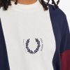 Camisetas de manga larga con rayas centrales