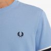 Camisetas de piqué con ribete de tranvía