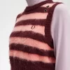 Camisetas de punto a rayas para mujer Camisetas de punto a rayas para mujer