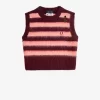 Camisetas de punto a rayas para mujer Camisetas de punto a rayas para mujer