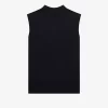Camisetas de punto con cuello en V y ribete para hombre Camisetas de punto con cuello en V y ribete para hombre