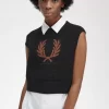 Camisetas de punto para mujer con corona de laurel Camisetas de punto para mujer con corona de laurel