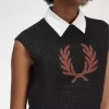 Camisetas de punto para mujer con corona de laurel Camisetas de punto para mujer con corona de laurel