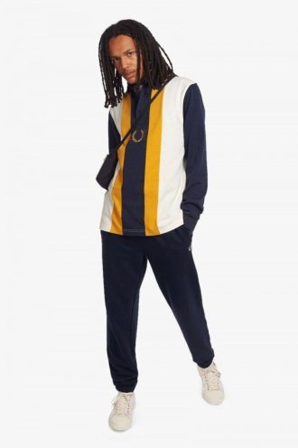 Camisetas de rugby a rayas de manga larga