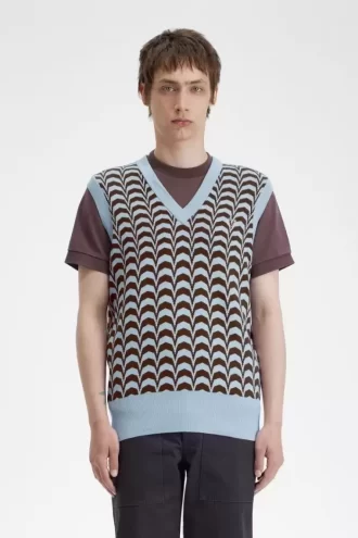 Camisetas de tirantes de jacquard para hombre