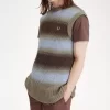 Camisetas de tirantes de punto abierto a rayas para hombre Camisetas de tirantes de punto abierto a rayas para hombre