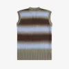 Camisetas de tirantes de punto abierto a rayas para hombre Camisetas de tirantes de punto abierto a rayas para hombre