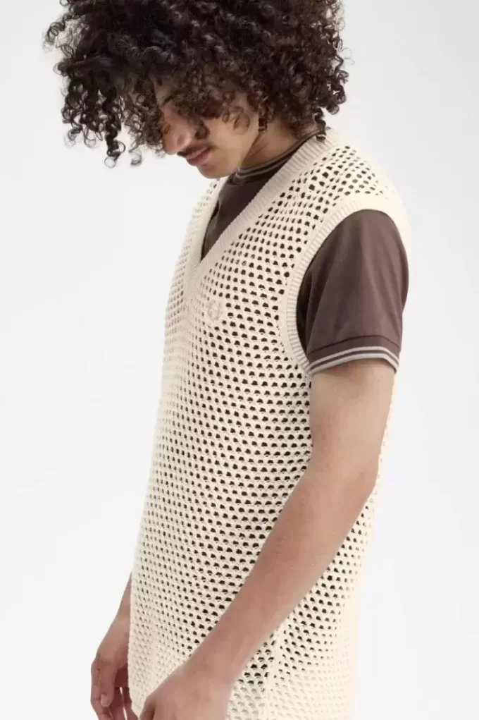 Camisetas de tirantes de punto de encaje para hombre Camisetas de tirantes de punto de encaje para hombre