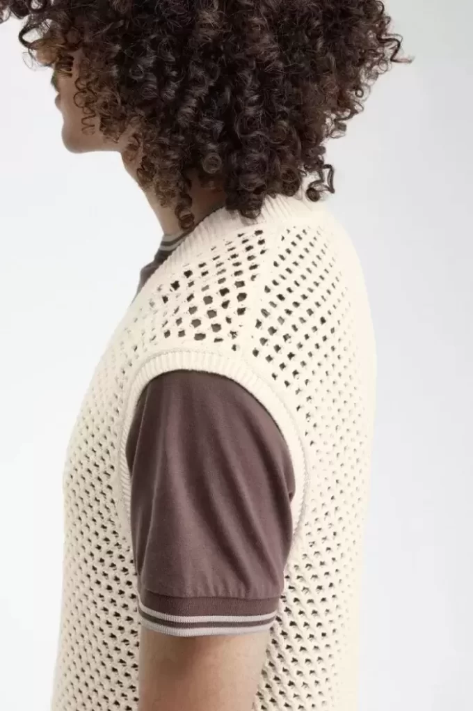 Camisetas de tirantes de punto de encaje para hombre Camisetas de tirantes de punto de encaje para hombre