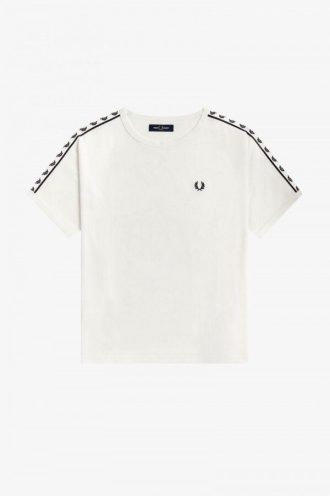 Camisetas Ringer con cinta y corte cuadrado Camisetas Ringer con cinta y corte cuadrado