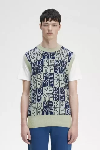 Camisetas sin mangas con gráficos de bloques para hombre