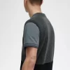 Camisetas sin mangas de chenilla con bloques de color para hombre Camisetas sin mangas de chenilla con bloques de color para hombre