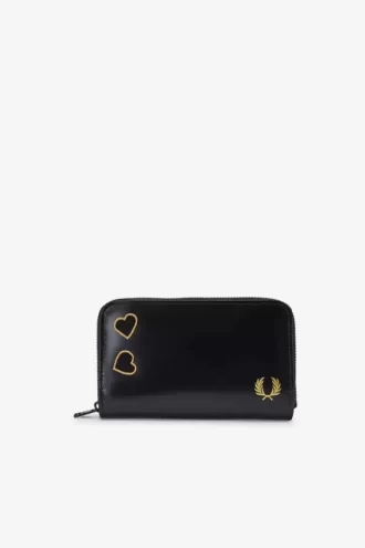 Cartera de cuero para mujer