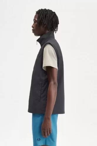 Chaleco de nailon Fred Perry para hombre
