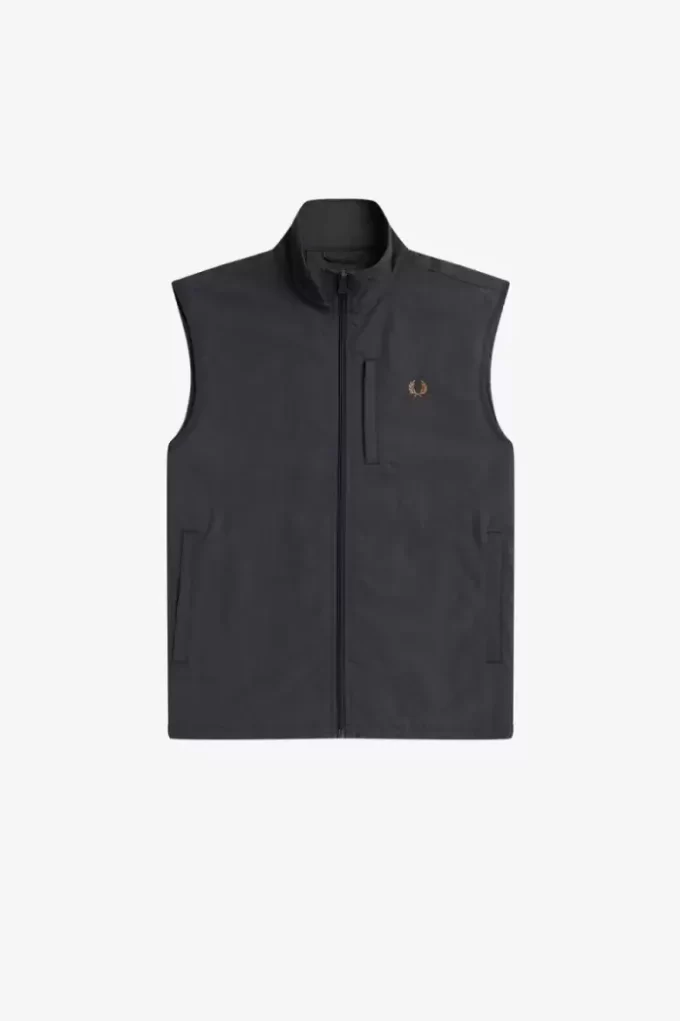 Chaleco de nailon Fred Perry para hombre