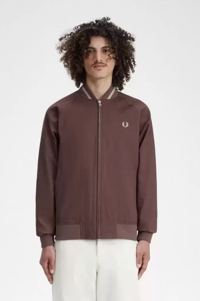 Chaqueta bomber de tenis de pana para hombre Chaqueta bomber de tenis de pana para hombre
