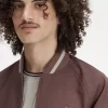 Chaqueta bomber de tenis de pana para hombre Chaqueta bomber de tenis de pana para hombre