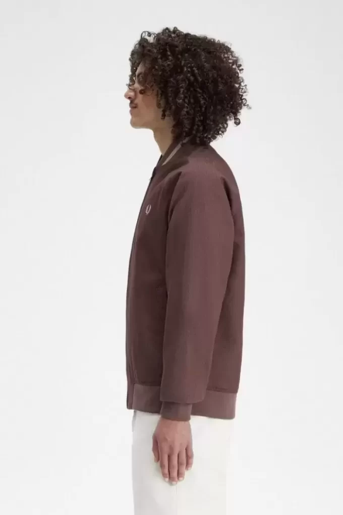 Chaqueta bomber de tenis de pana para hombre Chaqueta bomber de tenis de pana para hombre