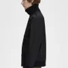 Chaqueta bomber de tenis de punto acanalado para hombre Chaqueta bomber de tenis de punto acanalado para hombre