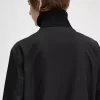 Chaqueta bomber de tenis de punto acanalado para hombre Chaqueta bomber de tenis de punto acanalado para hombre