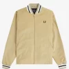 Chaqueta bomber de tenis Needlecord para hombre Chaqueta bomber de tenis Needlecord para hombre