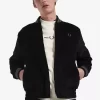 Chaqueta bomber de tenis Needlecord para hombre Chaqueta bomber de tenis Needlecord para hombre