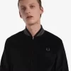 Chaqueta bomber de tenis Needlecord para hombre Chaqueta bomber de tenis Needlecord para hombre