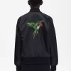 Chaquetas bomber bordadas para mujer Chaquetas bomber bordadas para mujer